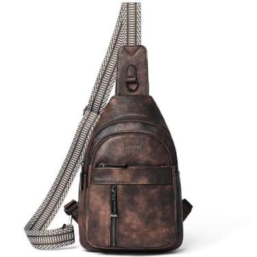 Imagem de Bolsa de Estilingue LATMAP 7L em Couro PU - Para Homens e Mulheres - C