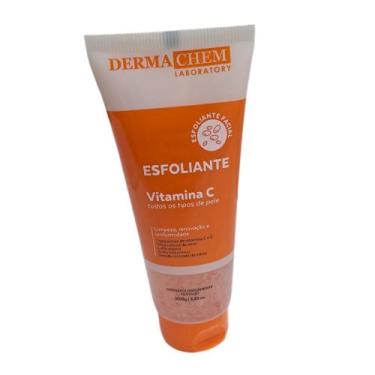 Imagem de Esfoliante Facial Vitamina C Dermachem 100g para uma Pele Luminosa e U