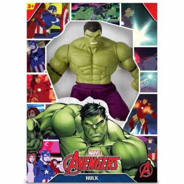 Imagem de Boneco Hulk 50 Cm Marvel Revolution Mimo Toys 0516
