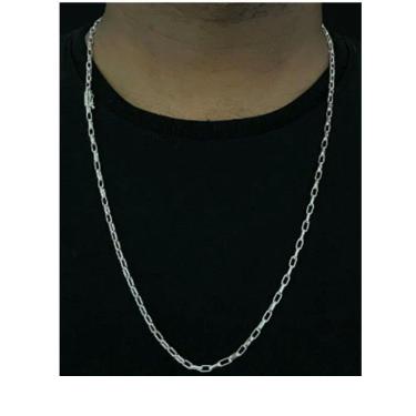 Imagem de Cordão Corrente Cartier Boleada 3mm Prata 925