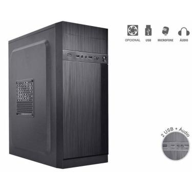 Imagem de Gabinete K-Mex Matx Com Fonte E Cabo De Força