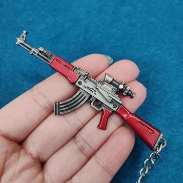 Imagem de Meninos Crianças Liga Jogo Arma Modelo Mini Pistola Brinquedo Artesana