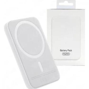 Imagem de Carregador Portátil Power Bank 5000mAh Sem Fio por INDUÇÃO GoldenUltra