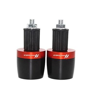 Imagem de Extremidades das manoplas de guidão de motocicleta, tampas de extremidade, acessórios deslizantes de peso para HCBR1100XX CBR 1100 XX BLACKBIRD 1994-2021