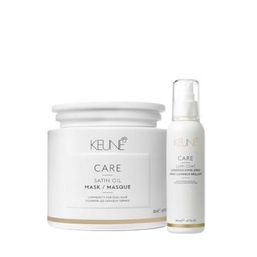 Imagem de Kit Keune Care Satin Oil Máscara e Lumi Coat (2 Produtos)