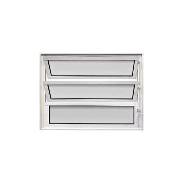 Imagem de Vitro Basculante Branco 60x80 Linha 25 Jade