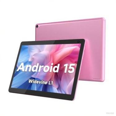 Imagem de Tablet Coopers 10”, Android 14, 32 GB ROM 1 TB, processador Quad Core, bateria de 6.000 mAh, tela sensível ao toque IPS 1280 x 800, câmera dupla HD de 2 + 8 MP, PC, Bluetooth, Wi-Fi