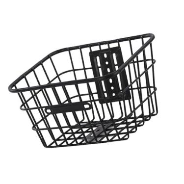 Imagem de Generic Cesta de bicicleta infantil frontal, cesta de bicicleta infantil resistente para triciclos infantis, à prova d'água, meninos e meninas, fácil, L Lamp Fork Mount