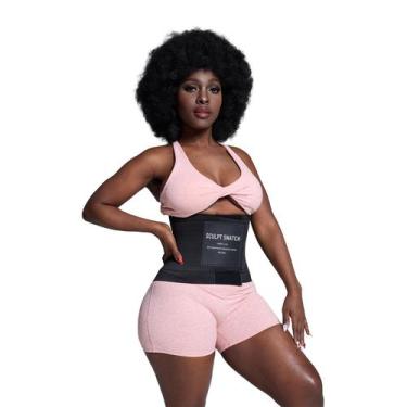 Imagem de Ampulheta Waist Trainer Sculpt Snatch para mulheres Black XS