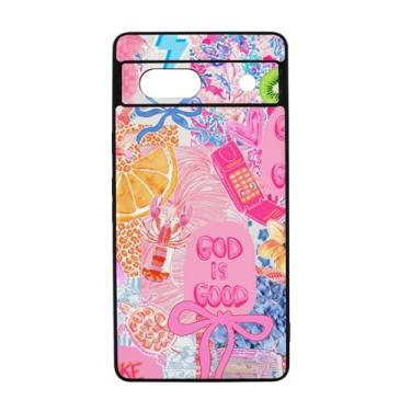 Imagem de qizjio Capa de telefone cristã preppy à prova de choque colagem Jesus capa de telefone para Google Pixel 7A