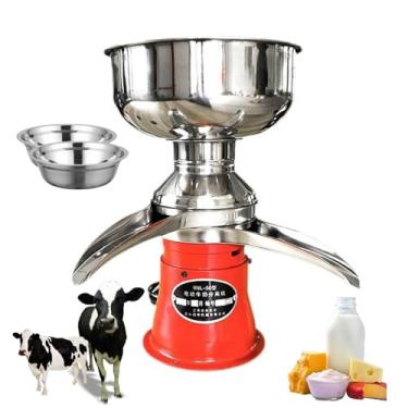 Imagem de Separador EléTrico De Creme De Leite Fresco,Desnatado EléTrico De 30 W,Para Vacas,Cabras,Ovelhas E Camelos,CentríFuga Comercial Totalmente AutomáTica De Alta Velocidade De 50 L