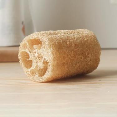 Imagem de Esponja de chuveiro egípcia verdadeira: esfoliante corporal para mulheres e homens