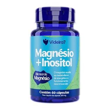 Imagem de Suplemento Alimentar Magnésio Inositol 60 Caps. - Videira 7