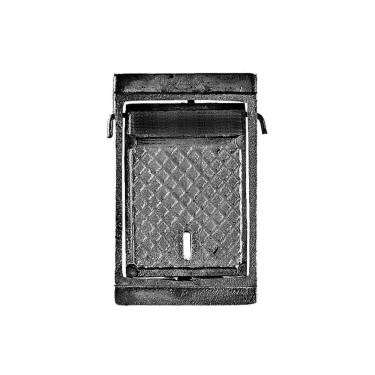 Imagem de Tampa Tampão Chão Caixa Registro Passeio Articulado 14X8Cm