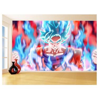Imagem de Papel De Parede 3D Dragon Ball Goku Vegeta Anime 3,5M Dbz21 - Você Dec
