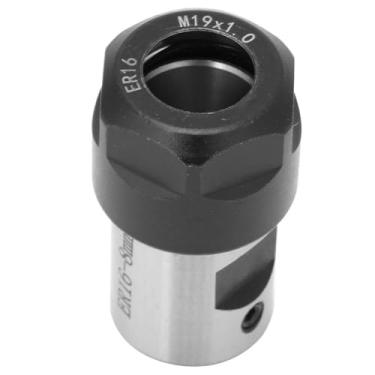 Imagem de Generic Suporte de Mandril de Bloco de Pinça Er16 para Barra de Ferramentas de Fixação de Eixo de Motor, Rosca Espiral, Desempenho Estável, para Tornos e Máquinas de Perfuração (8mm)