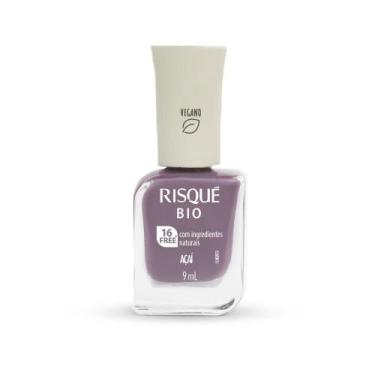 Imagem de Esmalte Risqué Bio Roxo Cremoso Açaí 9ml, 9ML, Roxo