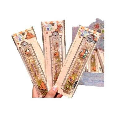 Imagem de Régua Dobrável De Desenho De Capivara, Ferramentas Multifuncionais Par