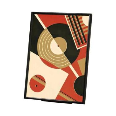 Imagem de Pôster De Discos De Vinil Retrô, Arte Em HD, Decoração De Parede À Pro