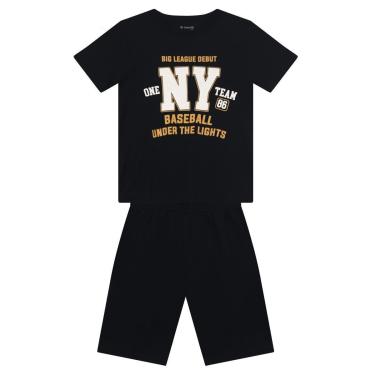 Imagem de Conjunto infantil menino de beisebol Brandili-Masculino