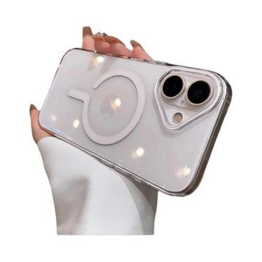 Imagem de Capa Magnética Ultrafina Transparente De PC Magsafe Para iPhone 17 16 