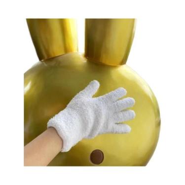 Imagem de Luvas De Limpeza Em Microfibra De Coral Fleece, Luvas Absorventes Para