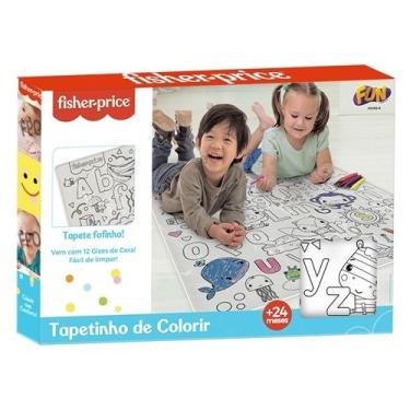 Imagem de Tapete infantil para colorir - Fisher Price - Fun Toys
