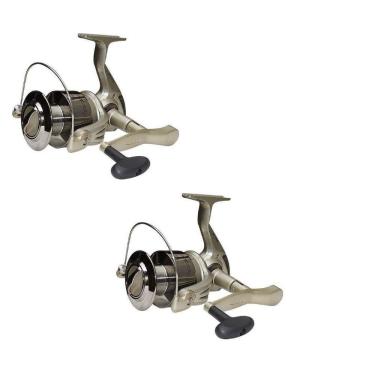 Imagem de Kit 2 Molinetes Pesca Marine Sports Elite 6000 3 Rolamentos