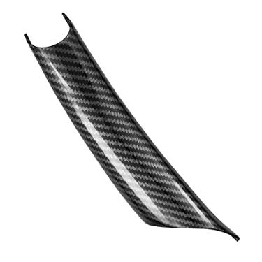 Imagem de Jaronx Capa protetora para maçaneta de porta de fibra de carbono BMW, para BMW X5 Series E70/E70 LCI (2008-2013), X6 Series E71/E72 (2008-2014), capa protetora de maçaneta do lado esquerdo do