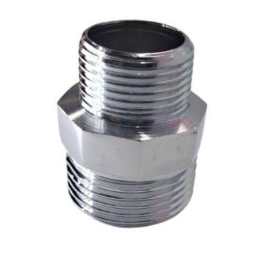 Imagem de Niple 1" x 3/4 Cromado Sextavado Latão