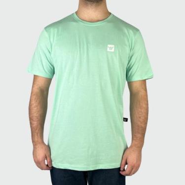 Imagem de Camiseta Hang Loose Silk Minilogo Verde Água
