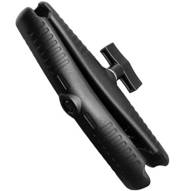 Imagem de WINDFRD Braço de soquete duplo longo de 23 cm de alumínio para acessórios de esfera de 38 mm / tamanho C de 38 mm, braçadeira potente, resistente, compatível com suporte RAM, iBolt e mais