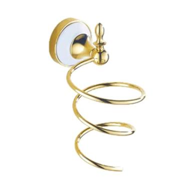 Imagem de Conjunto de acessórios de banheiro em aço inoxidável, gancho para robe, suporte de papel, barra de toalha, conjuntos de banheiro dourados, rack de secador de cabelo