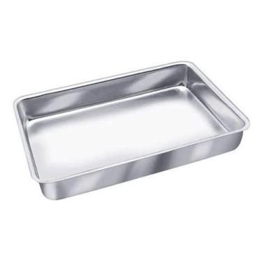 Imagem de Forma / Assadeira De Aluminio Retangular Alta 3 42x30,8x6cm - Oem