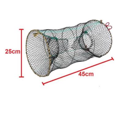 Imagem de Armadilha Covo Retratil Tipo Mola Traíra Piau Camarão Pesca - DE-YU, 2