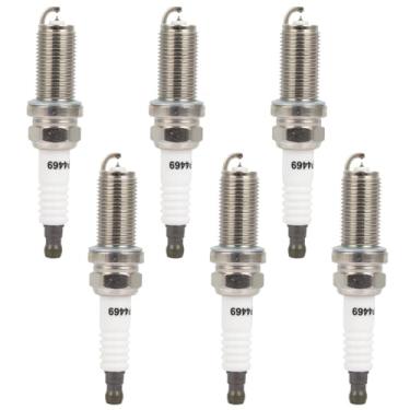 Imagem de SCITOO Conjunto de 6 velas de ignição de irídio de substituição para Nissan, para Hyundai, para Kia, para veículos Toyota - 350Z, Altima, Quest, Pathfinder, Santa Fe, Optima, Tundra - V6 3.5L, 4.0L