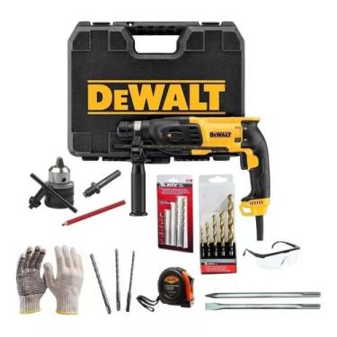 Imagem de Martelete Furadeira Impacto Dewalt D25133k Maleta Kit Broca Completo, 