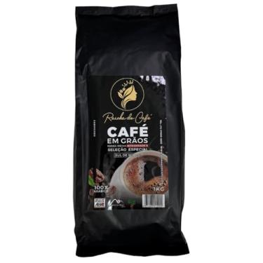 Imagem de Café em Grãos 100% Arábica- Rainha do Café - 1Kg