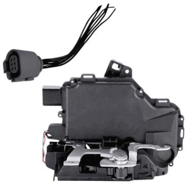 Imagem de Kit Fechadura Elétrica Porta Traseira Esquerda Golf Bora Passat Alemão
