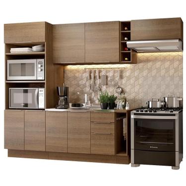 Imagem de Cozinha Completa Madesa Stella 290002 com Armário e Balcão