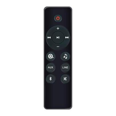 Imagem de Controle remoto de substituição RC12D adequado para alto-falante estéreo integrado Edifier D12