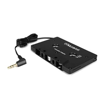 Imagem de Aluratek Receptor de cassete de áudio premium, áudio automotivo premium, conector de áudio universal de 3,5 mm ou porta AUX-in, suporta telefones/tablets/estéreo/fones de ouvido/Hi-Fi/alto-falante