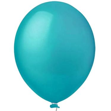 Imagem de Balão Látex Prime Azul Tifanny - 12 Polegadas - 25 Unidades