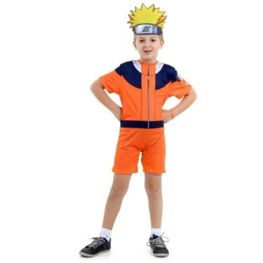 Imagem de Fantasia Infantil Naruto Pop Curta Tamanho P