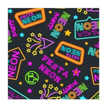 Imagem de Tnt Estampado Festa Neon - 5 Metros