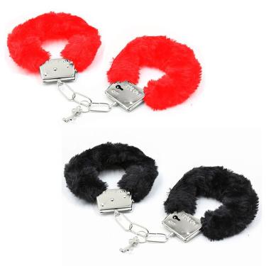 Imagem de Algema De Brinquedo De Pelúcia Cor Vermelho