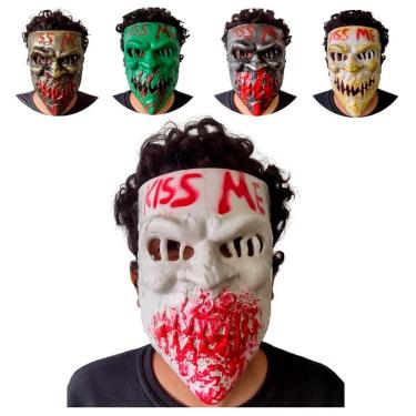 Imagem de Máscara Do The Purge Uma Noite De Crime Cor Verde