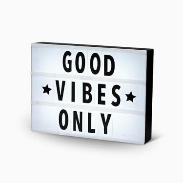 Imagem de Luminária Letreiro Led Cinema Light Box 96 Letras