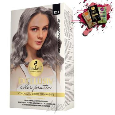 Imagem de Coloracao 12.1 Haskell Excllusiv Color Pratic Superclareador Cinza