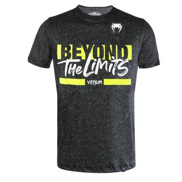 Imagem de Camiseta Venum Beyond The Limits Grey Dark, Tamanho G